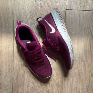 Nike Purple Athletic Shoes Mesh Upper